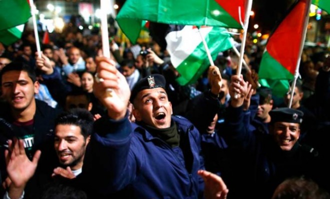 palestinians-celebrate-the-uns-upgrade-on-thursday-of-the-palestinian-authoritys-status-to-non