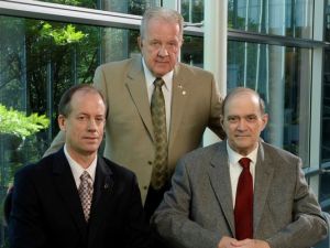 NSA whistle-blowers, from left, Thomas Drake, J. Kirk Wiebe and William Binney. (Photo: H. Darr Beiser, USA TODAY)