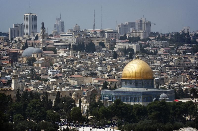 The Jerusalem skyline (MARCO LONGARI/AFP/Getty)